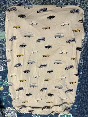 Kyte Baby Retired Vintage Cars Change pad Cover Bamboo